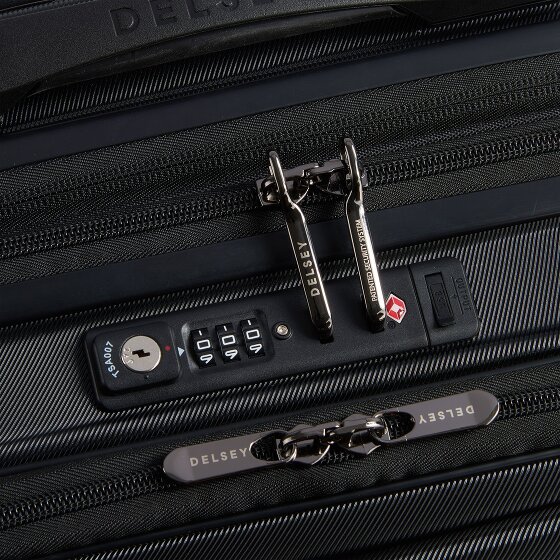 Delsey Paris Shadow 5.0 trolley cabine 4 roulettes 55 cm compartiment ordinateur portable avec soufflet d'extension