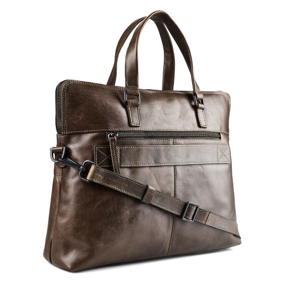 Greenburry Newport Attaché-case Cuir véritable 39 cm Compartiment ordinateur