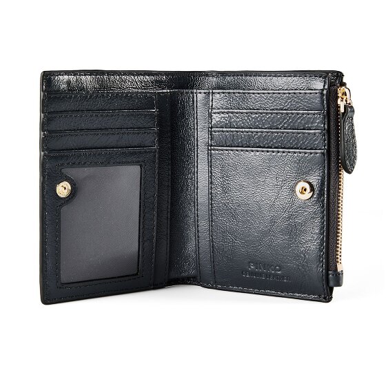 PINKO Compact Wallet Porte-monnaie Cuir 13 cm