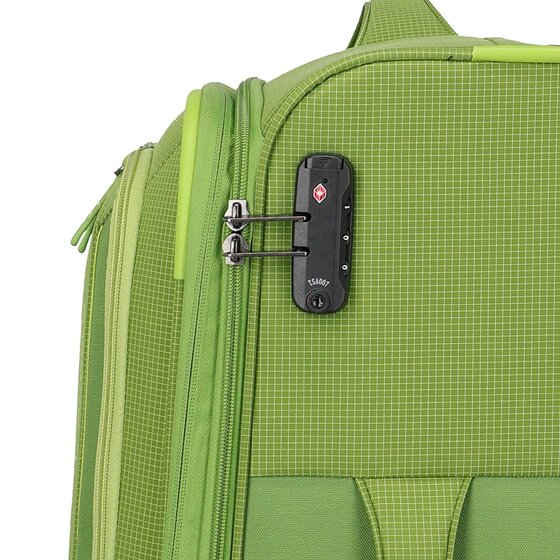 Travelite Corsiica 4 roulettes Trolley M 67 cm avec soufflet d'extension