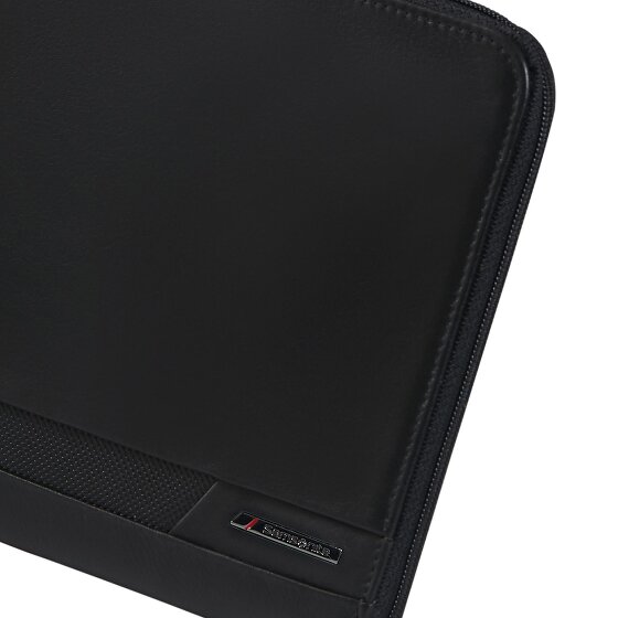 Samsonite Pro-Dlx 6 Sac pour homme Protection RFID Cuir véritable 21 cm