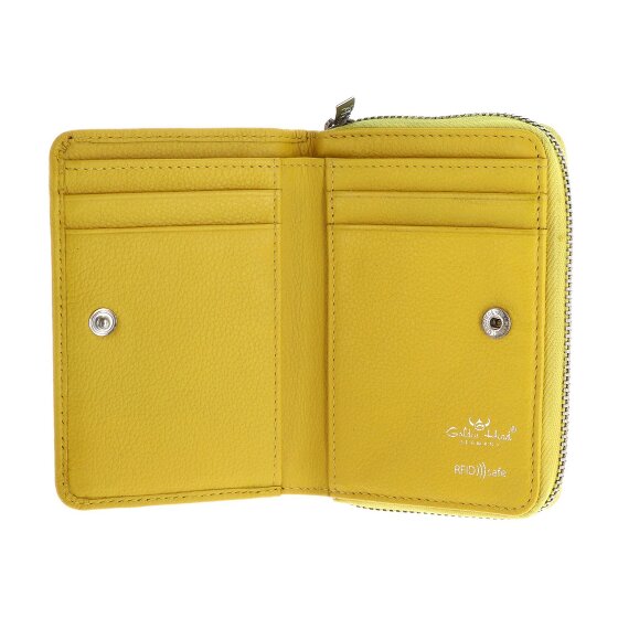 Golden Head Madrid Porte-monnaie Protection RFID Cuir véritable 11.5 cm