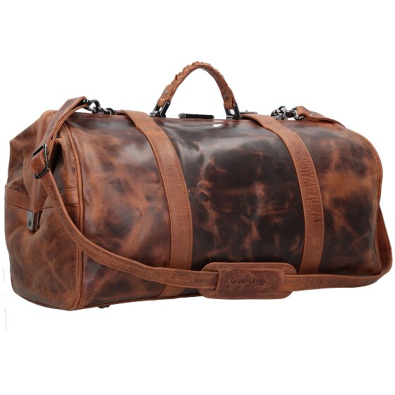 Greenland Nature Montana Weekender Sac de voyage RFID cuir 51 cm