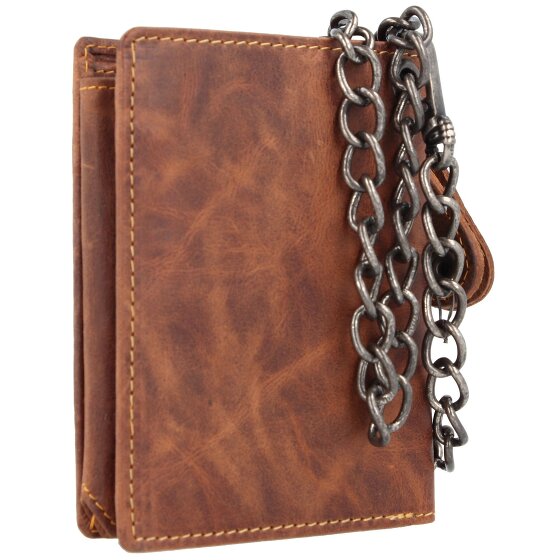 Greenburry Porte-monnaie Rebel Rider Biker en cuir 11 cm