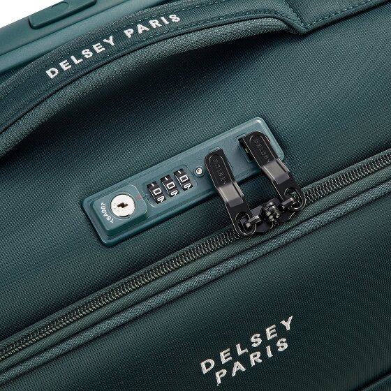 Delsey Paris Brochant 3 4 roues Valise cabine 55 cm