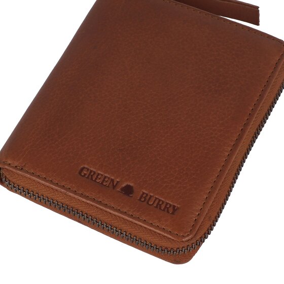 Greenburry Colombiana Porte-monnaie Protection RFID Cuir 10.5 cm