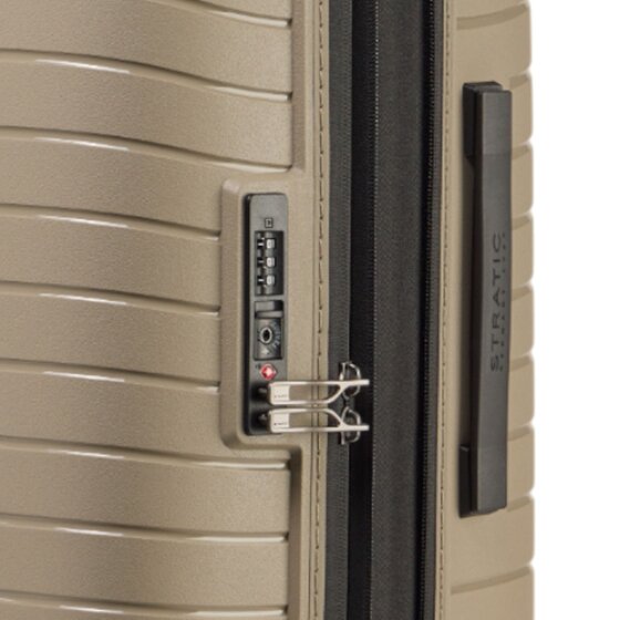 Stratic Novium 4 roulettes Trolley M 65 cm avec soufflet d'extension