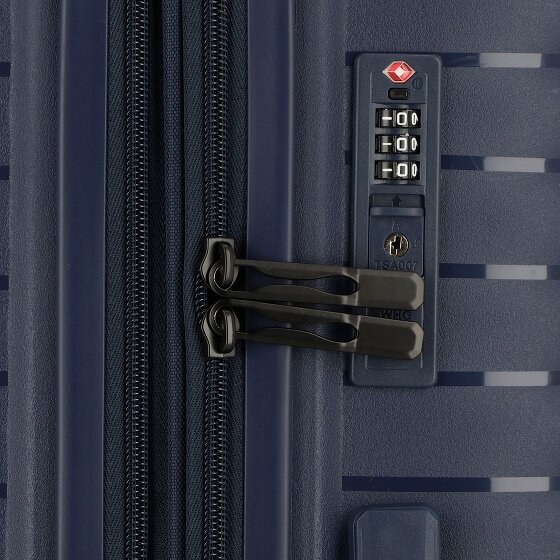 d&n Travel Line 4500 4 roulettes Set de valises 3 pièces avec soufflet d'extension