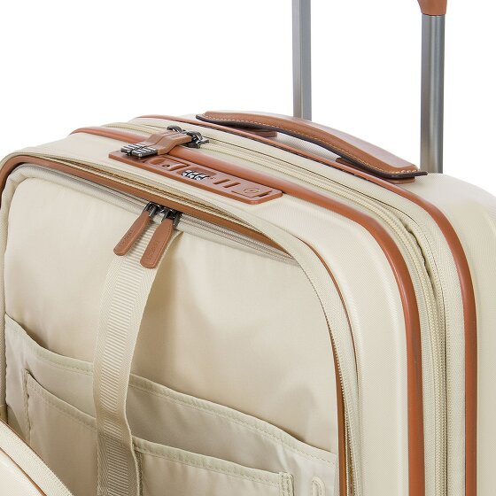 Bric's Taormina 4 roulettes Trolley S 57 cm avec soufflet d'extension