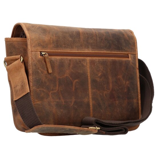 Greenburry Vintage Messenger en cuir 34 cm