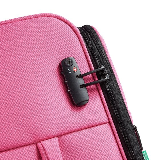 Delsey Paris x United Colors of Benetton BE trolley à 4 roulettes 65 cm avec soufflet d'extension