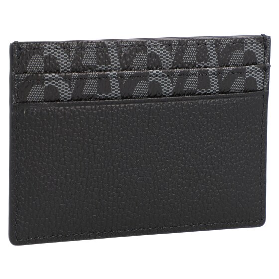 AIGNER Étui en cuir pour cartes de crédit Logo 10 cm