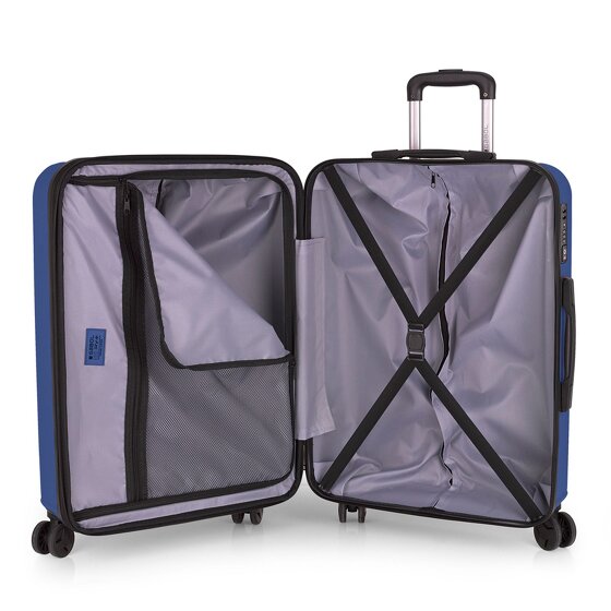 Gabol Juego 3 Set de valises à 4 roulettes 3pcs.