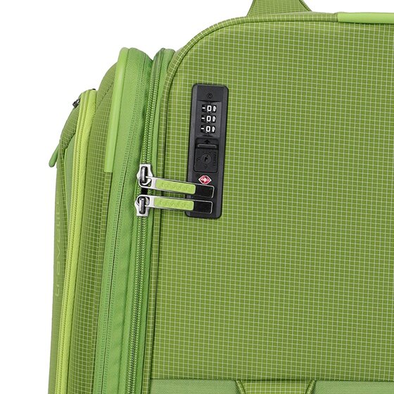 Travelite Corsiica 4 roulettes Trolley L 77 cm avec soufflet d'extension