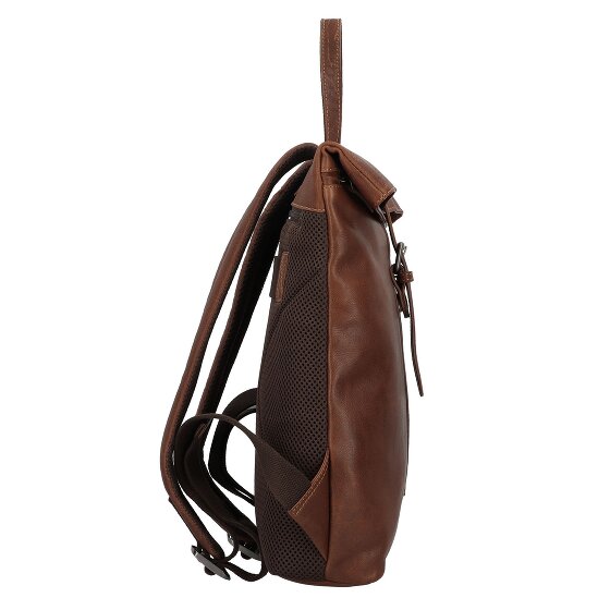 Jack Kinsky Porto Daypack Cuir 37 cm Compartiment pour ordinateur portable
