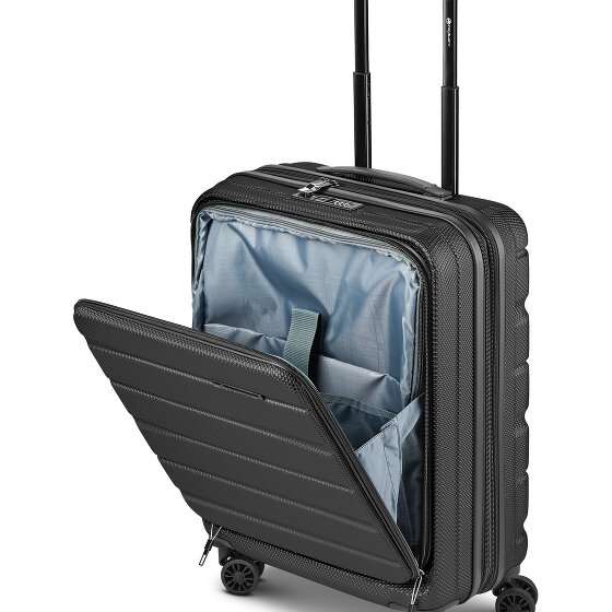 Franky Munich 4.0 4 roues Valise cabine 55 cm Compartiment ordinateur avec soufflet d'extension