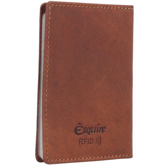 Esquire Dallas Étui pour cartes de crédit Protection RFID Cuir 7.5 cm