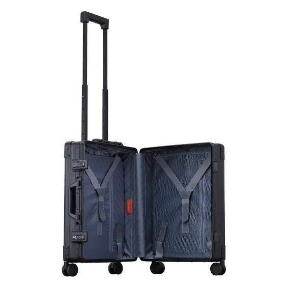 Aleon 21 Valise cabine Domestic à 4 roues en Aluminium, 55 cm, avec compartiment pour ordinateur portable
