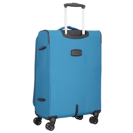 d&n Travel Line 9204 4 roulettes Trolley M 66 cm avec soufflet d'extension