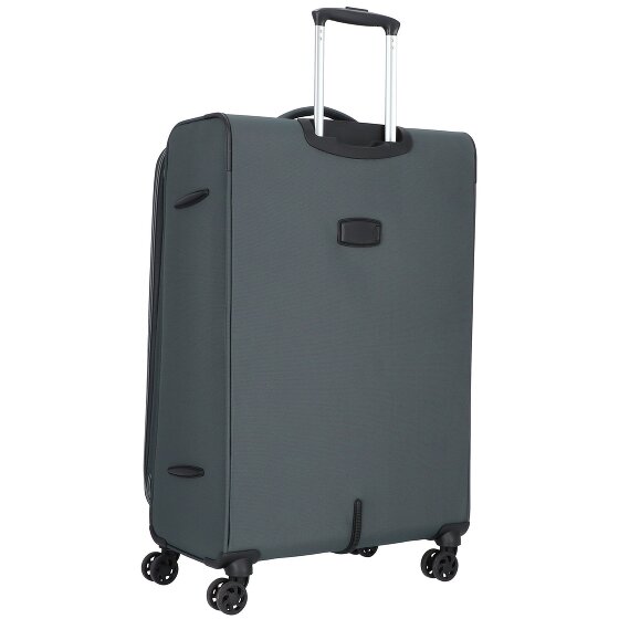 d&n Travel Line 9204 4 roues Valise cabine L 76 cm avec soufflet d'extension