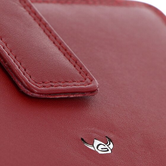 Golden Head Polo Porte-monnaie Protection RFID Cuir véritable 15.5 cm