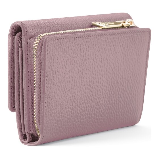 Lazarotti Porte-monnaie « Bologna » en cuir XL avec compartiment à fermeture éclair sur tout le pourtour, Cuir, 14 cm