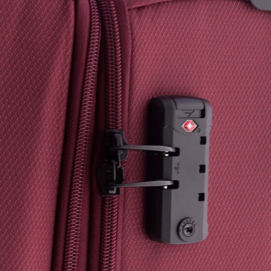 Gladiator 4700 4 roulettes Trolley de cabine 55 cm avec soufflet d'extension