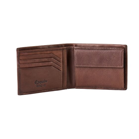 Esquire Chicago Porte-monnaie Protection RFID Cuir 12 cm