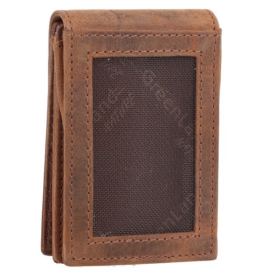 Greenland Nature Porte-cartes de crédit Montenegro RFID en cuir 6,5 cm