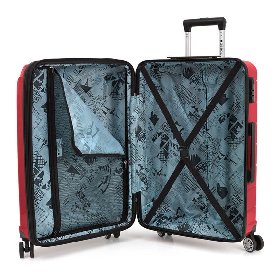 Gabol Midori Set de valises à 4 roulettes 3 pcs.