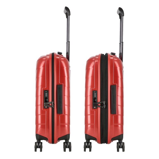 Samsonite Attrix 4 roulettes Trolley de cabine 55 cm avec soufflet d'extension