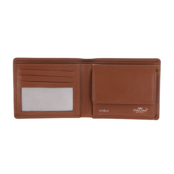 Golden Head Polo Porte-monnaie Protection RFID Cuir véritable 12 cm