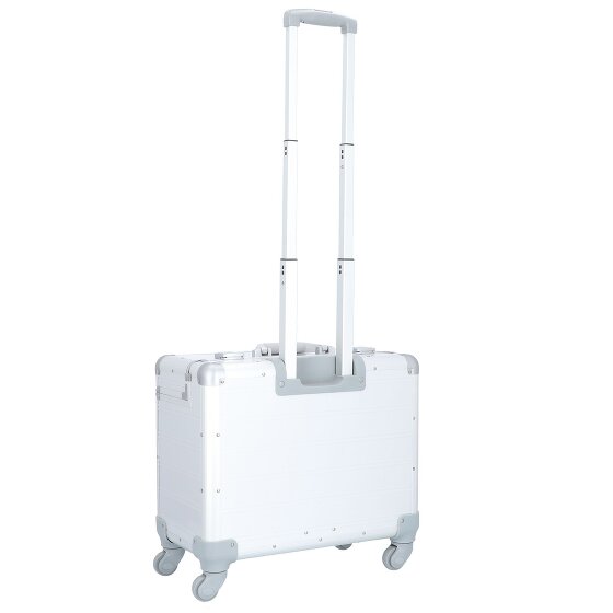 Alumaxx Valise de pilote à 4 roulettes 47 cm, compartiment pour ordinateur portable