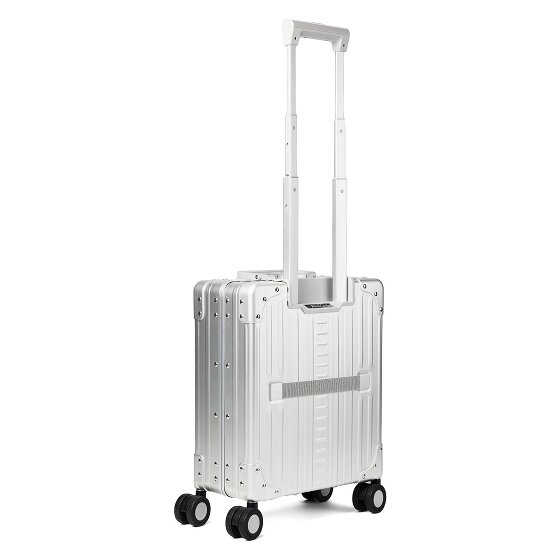 Aleon Valise cabine Business à 4 roues en Aluminium, 42 cm, avec compartiment pour ordinateur portable