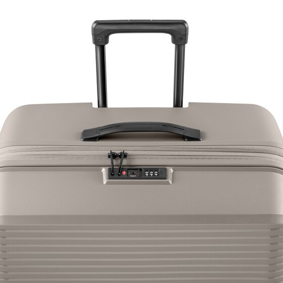 Pack Easy Jet 4 roulettes Trolley 75 cm avec soufflet d'extension