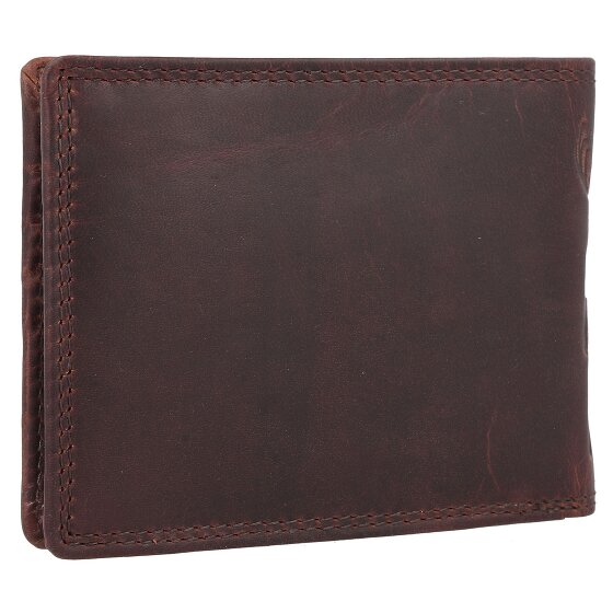 Jack Kinsky Monterey Porte-monnaie Protection RFID Cuir 11.5 cm