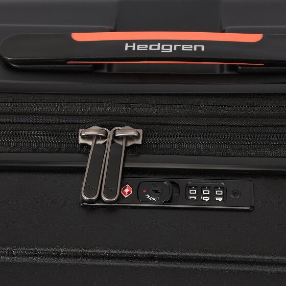 Hedgren Comby Grip L Exp 4 roues Valise cabine L 74 cm avec soufflet d'extension