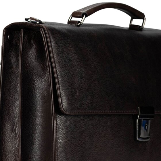 Jost London Attaché-case Cuir véritable 40 cm Compartiment ordinateur