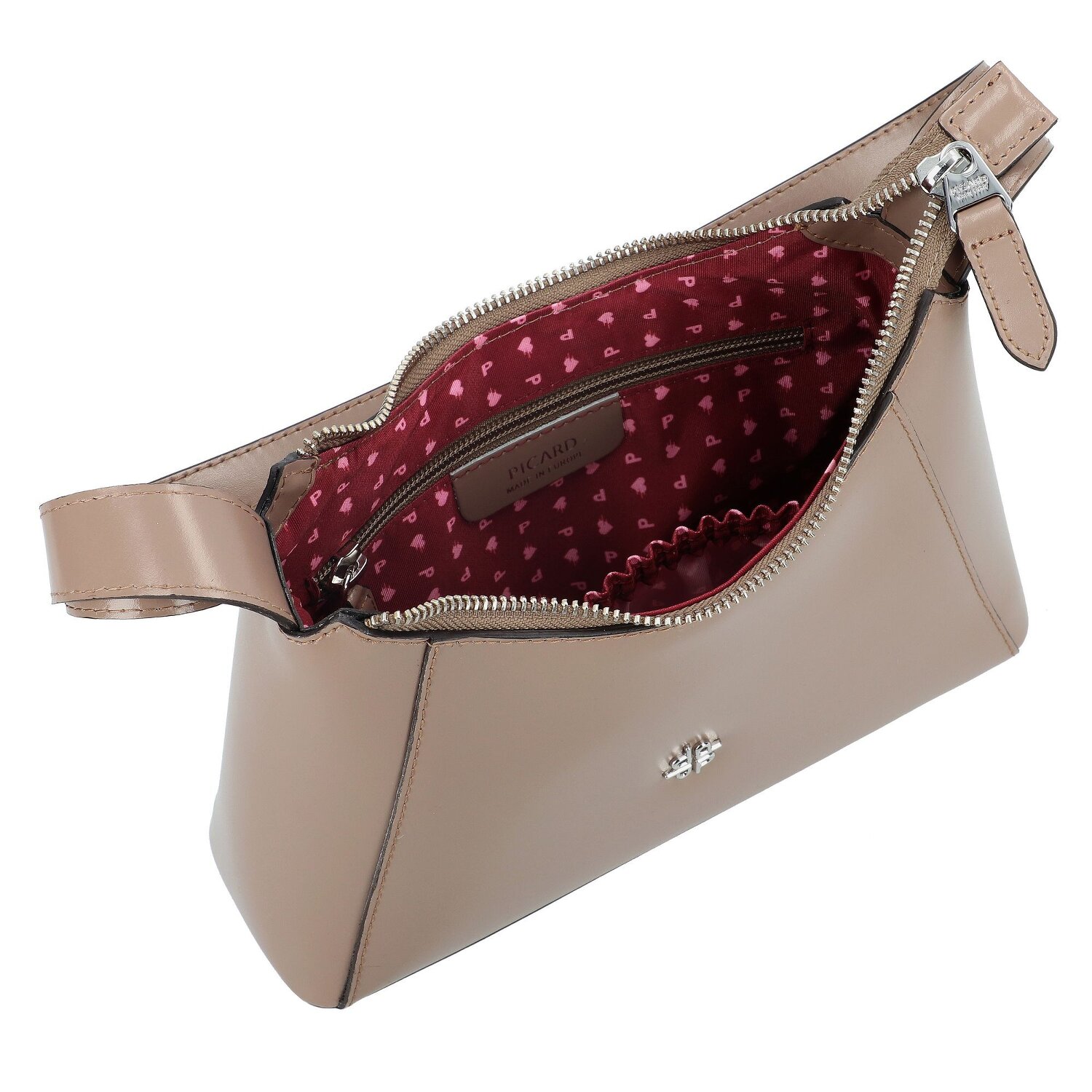 Picard Black Tie Sac à bandoulière Cuir 24 cm chai sur