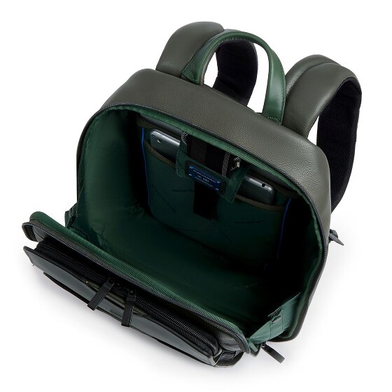 Piquadro Ael Daypack Cuir 37 cm Compartiment pour ordinateur portable