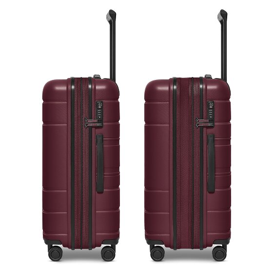 Redolz Essentials 11 4 roues Valise cabine 66 cm avec soufflet d'extension