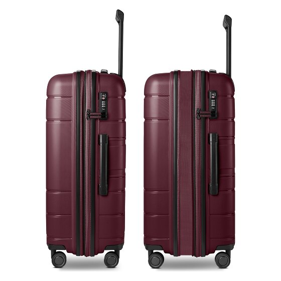 Redolz Essentials 11 4 roues Valise cabine 66 cm avec soufflet d'extension