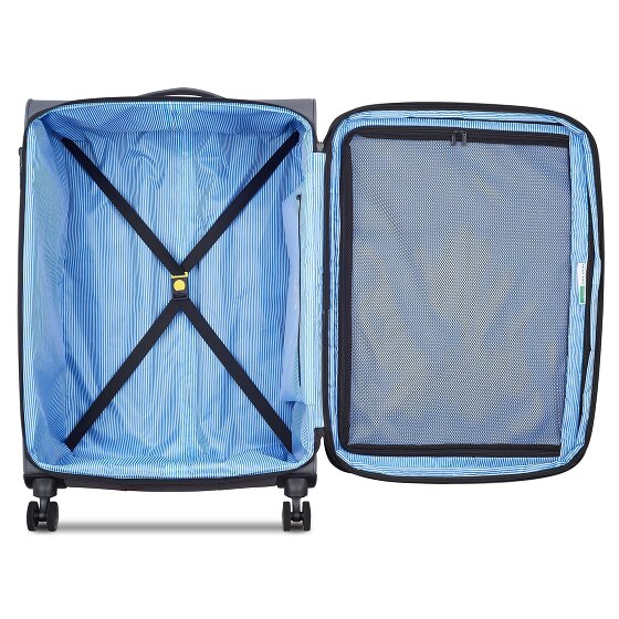 Delsey Paris x United Colors of Benetton BE 4-roll trolley L 76 cm avec soufflet d'expansion
