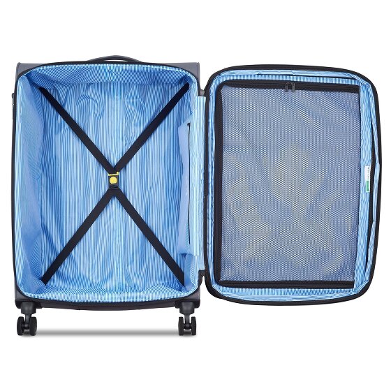 Delsey Paris x United Colors of Benetton BE 4-roll trolley L 76 cm avec soufflet d'expansion
