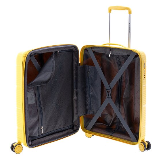 Gladiator 0800 4 roulettes Trolley 55 cm avec soufflet d'extension