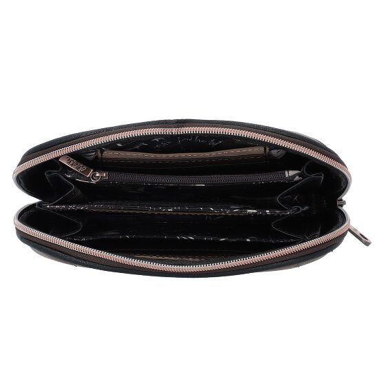 Anekke Shoen Black Porte-monnaie Protection RFID 22 cm