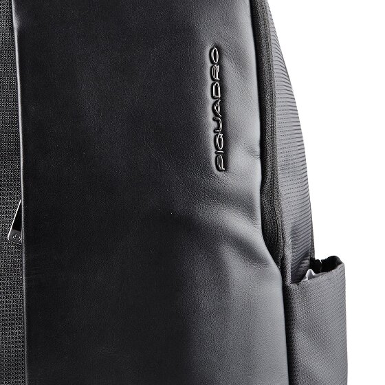 Piquadro Sync Daypack Protection RFID Cuir véritable 47 cm Compartiment ordinateur