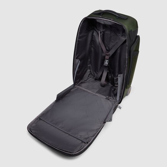 Piquadro Brief 2 roues Trolley à dos 53 cm Compartiment ordinateur