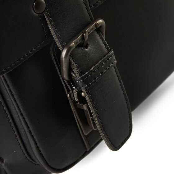 aunts & uncles Heritage Attaché-case Cuir véritable 39 cm Compartiment ordinateur