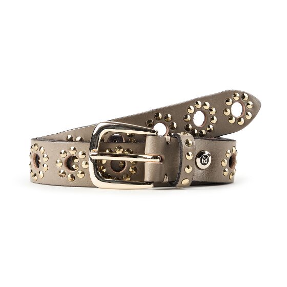 b.belt Ceinture à rivets Cuir véritable